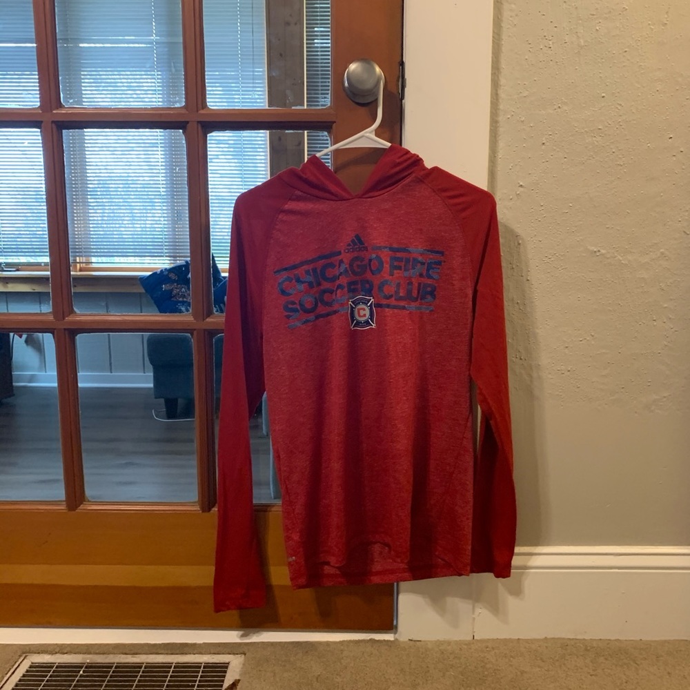 Adidas Chicago Fire Hooded Long-sleeve